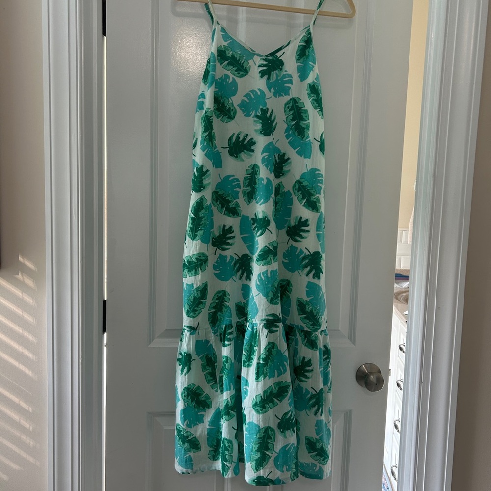 J. Crew sundress with 24” tier. Fully lined.